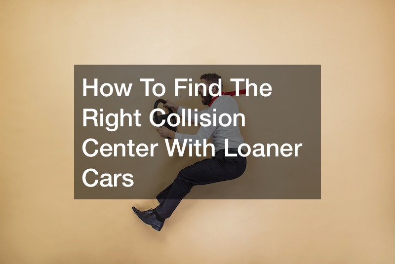 collision center with loaner cars