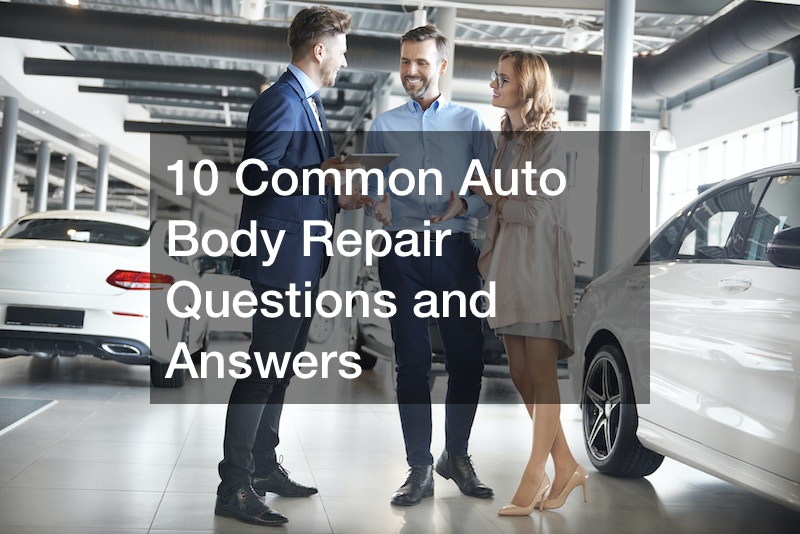 auto body repair questions and answers